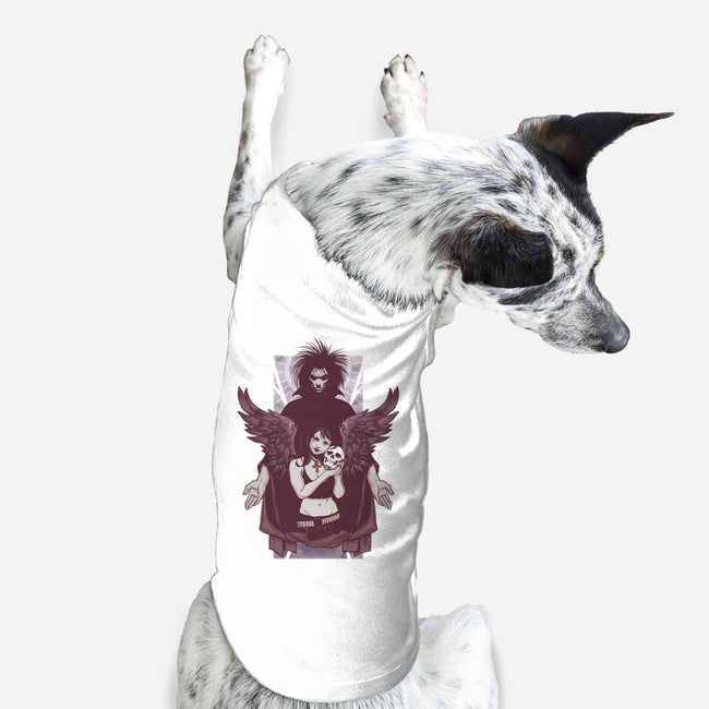 Death and Sandman-dog basic pet tank-lucassilva