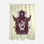 Death and Sandman-none polyester shower curtain-lucassilva
