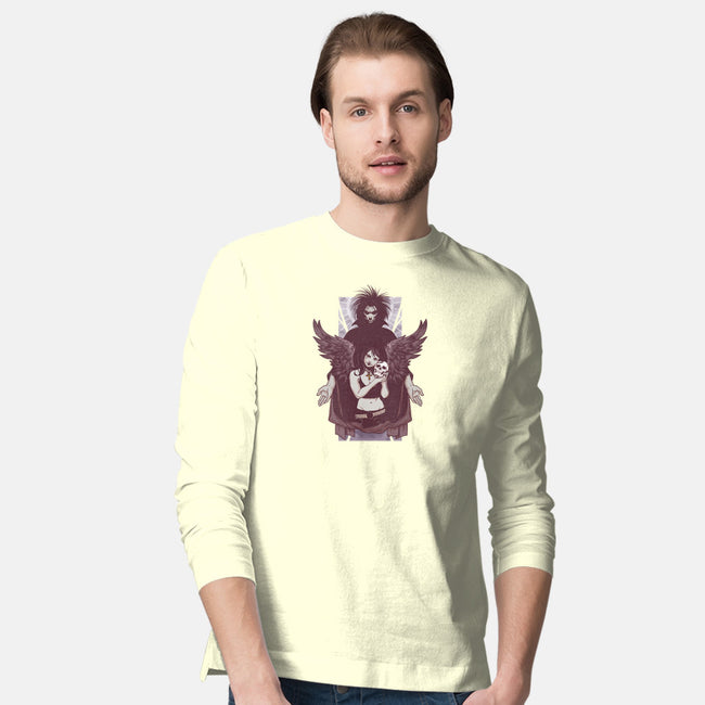 Death and Sandman-mens long sleeved tee-lucassilva