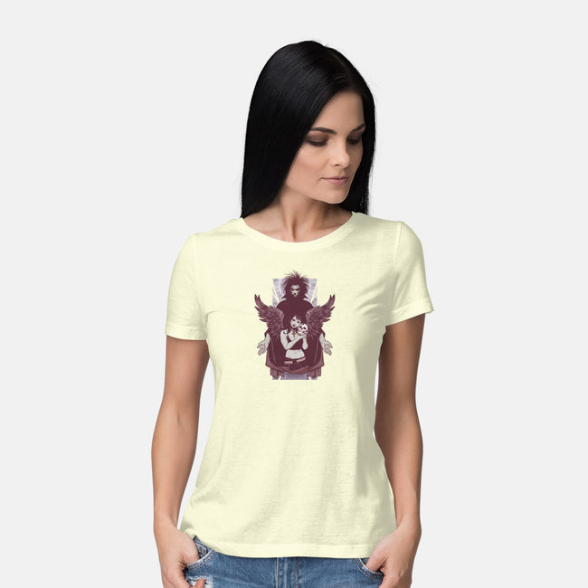 Death and Sandman-womens basic tee-lucassilva