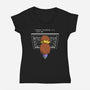 Despite Everything-womens v-neck tee-estudiofitas
