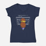Despite Everything-womens v-neck tee-estudiofitas