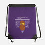 Despite Everything-none drawstring bag-estudiofitas