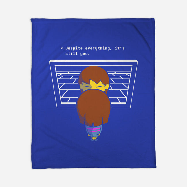 Despite Everything-none fleece blanket-estudiofitas