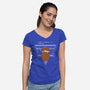 Despite Everything-womens v-neck tee-estudiofitas