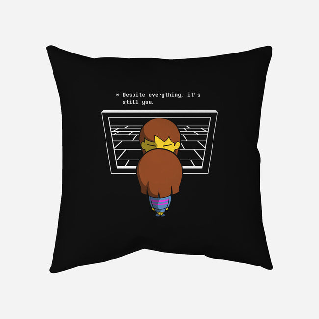 Despite Everything-none removable cover w insert throw pillow-estudiofitas