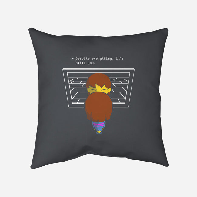 Despite Everything-none removable cover w insert throw pillow-estudiofitas