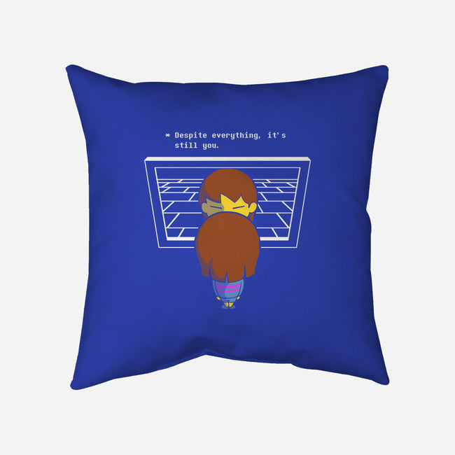 Despite Everything-none removable cover throw pillow-estudiofitas