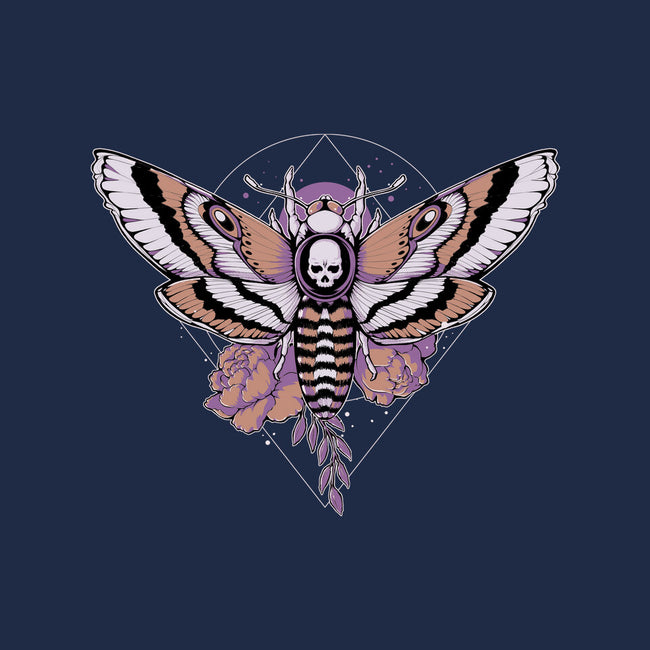 Death Moth-none fleece blanket-xMorfina
