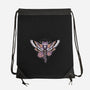 Death Moth-none drawstring bag-xMorfina