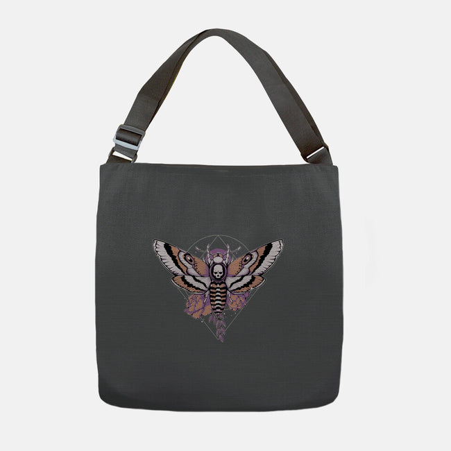 Death Moth-none adjustable tote-xMorfina