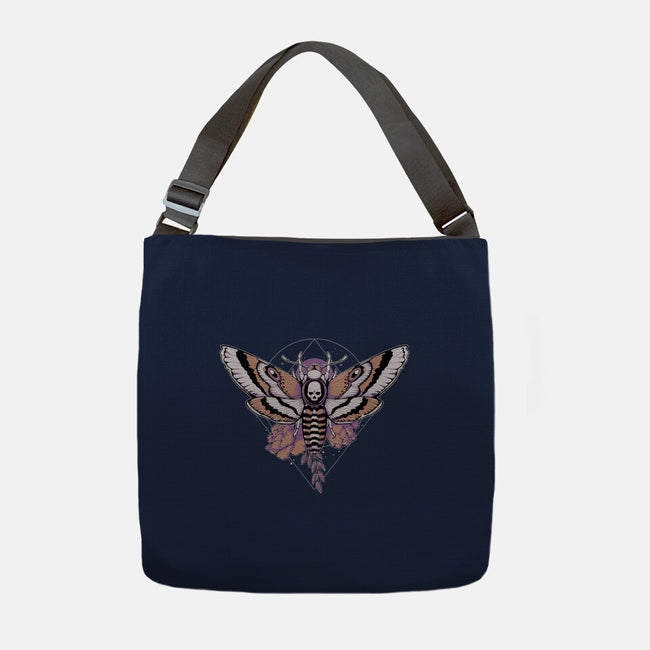 Death Moth-none adjustable tote-xMorfina