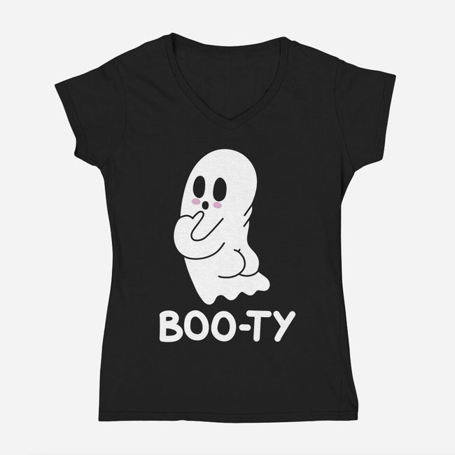 BOOty-womens v-neck tee-Doctor Billionaire