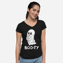 BOOty-womens v-neck tee-Doctor Billionaire