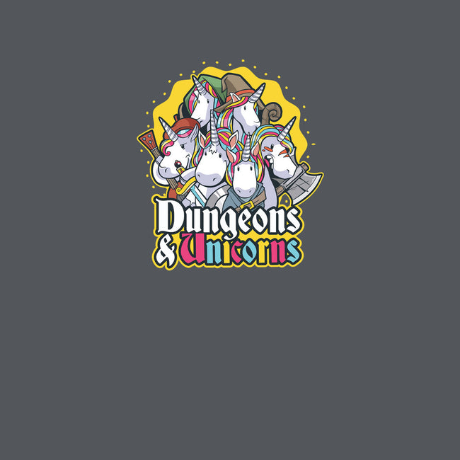 Dungeons and Unicorns-none polyester shower curtain-T33s4U