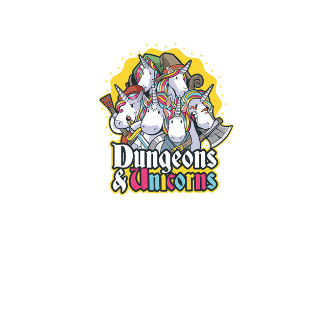 Dungeons and Unicorns-none polyester shower curtain-T33s4U
