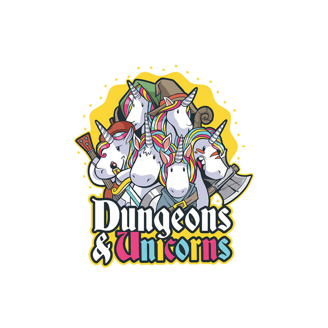 Dungeons and Unicorns-none stretched canvas-T33s4U
