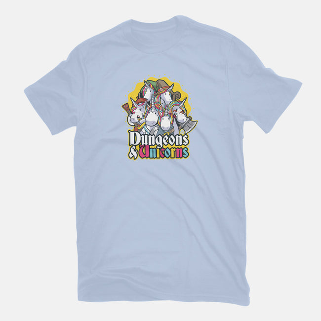 Dungeons and Unicorns-womens basic tee-T33s4U