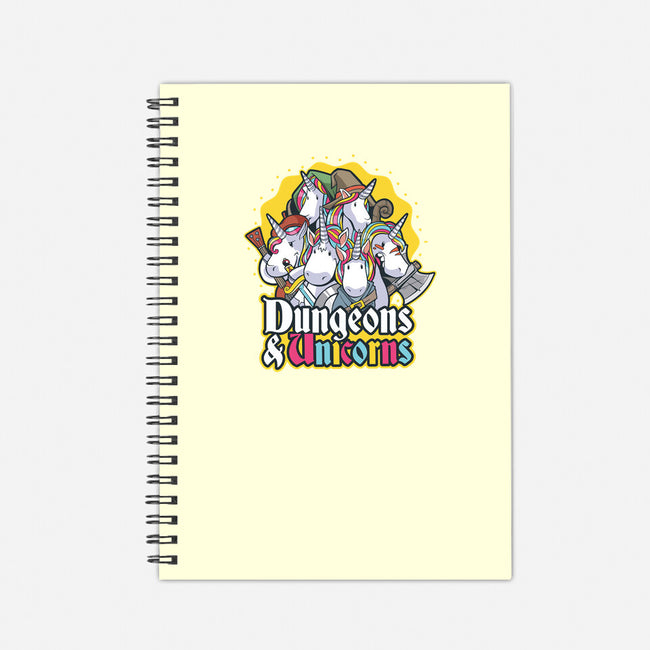 Dungeons and Unicorns-none dot grid notebook-T33s4U