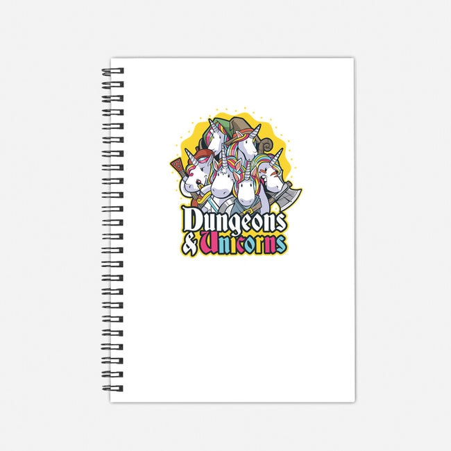 Dungeons and Unicorns-none dot grid notebook-T33s4U