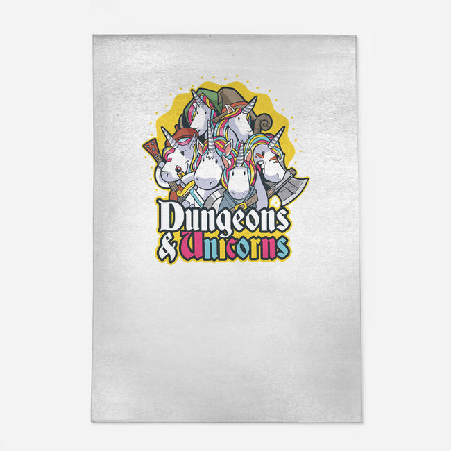 Dungeons and Unicorns-none outdoor rug-T33s4U
