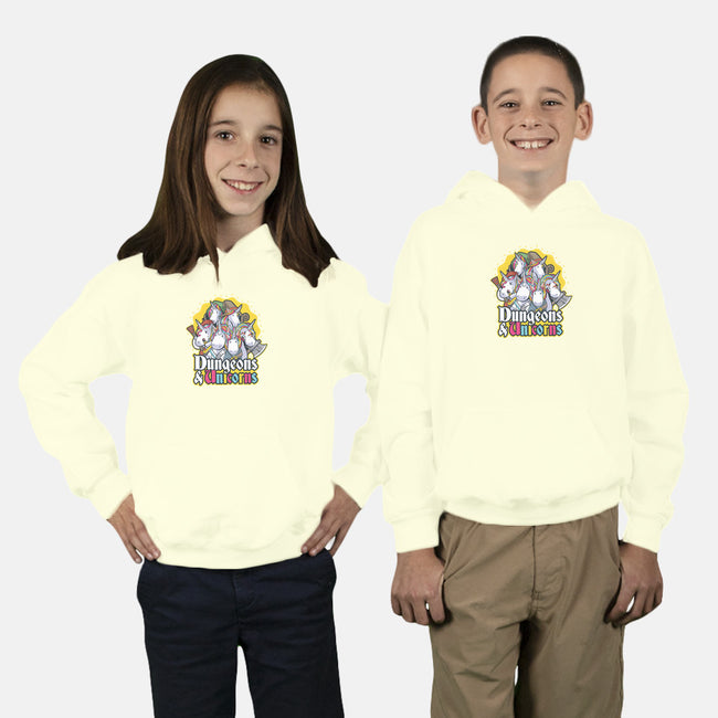 Dungeons and Unicorns-youth pullover sweatshirt-T33s4U