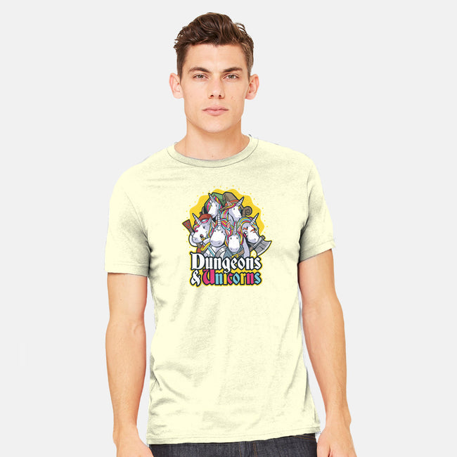 Dungeons and Unicorns-mens heavyweight tee-T33s4U