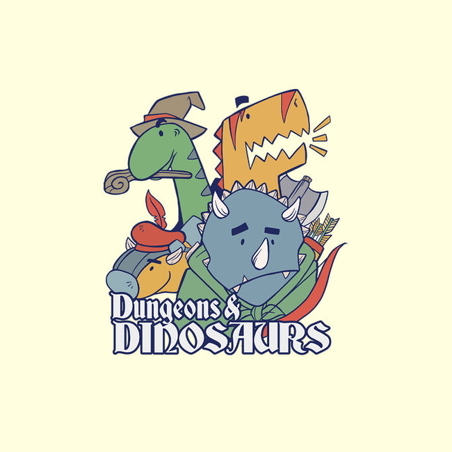 Dungeons and Dinosaurs-womens basic tee-T33s4U