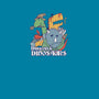 Dungeons and Dinosaurs-none beach towel-T33s4U