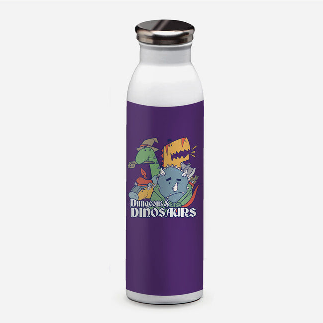 Dungeons and Dinosaurs-none water bottle drinkware-T33s4U