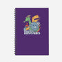 Dungeons and Dinosaurs-none dot grid notebook-T33s4U