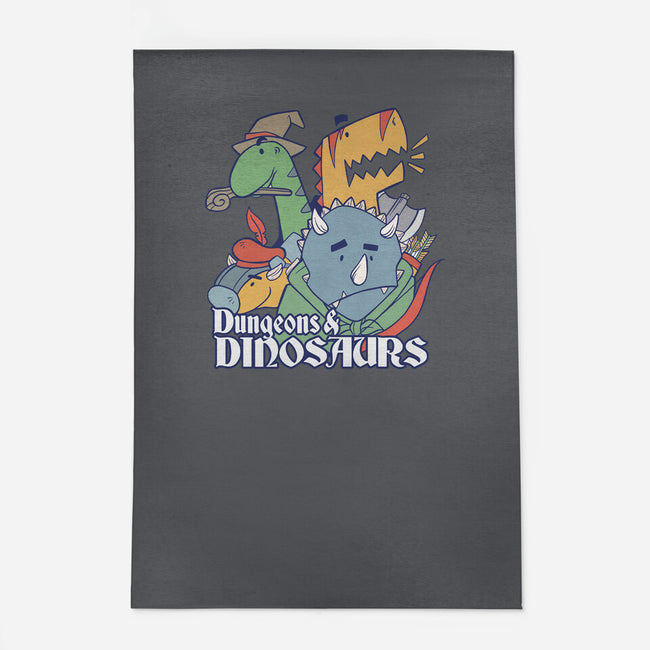 Dungeons and Dinosaurs-none outdoor rug-T33s4U