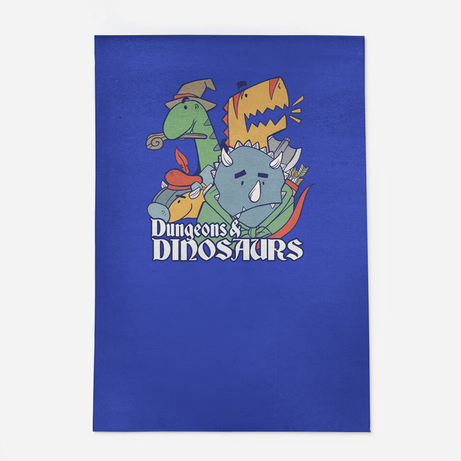 Dungeons and Dinosaurs-none outdoor rug-T33s4U