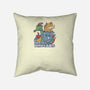Dungeons and Dinosaurs-none non-removable cover w insert throw pillow-T33s4U