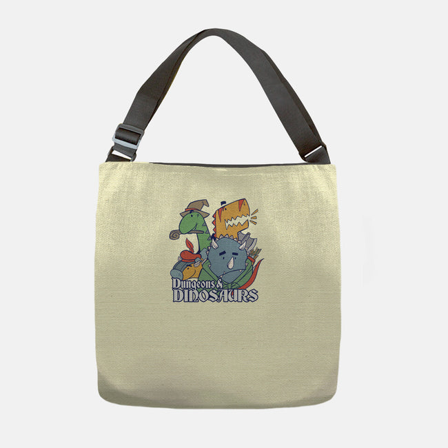 Dungeons and Dinosaurs-none adjustable tote-T33s4U