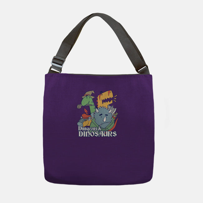 Dungeons and Dinosaurs-none adjustable tote-T33s4U