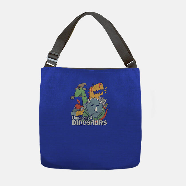 Dungeons and Dinosaurs-none adjustable tote-T33s4U