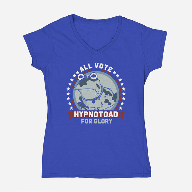 Vote for Glory-womens v-neck tee-piercek26