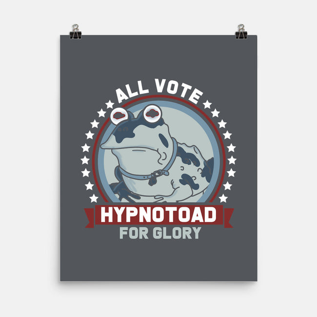 Vote for Glory-none matte poster-piercek26