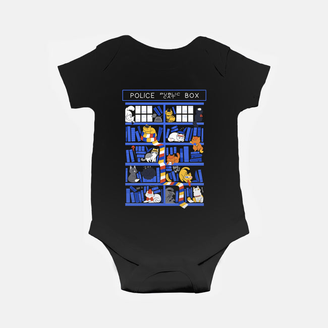 Library Box Who-baby basic onesie-TaylorRoss1