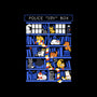 Library Box Who-womens fitted tee-TaylorRoss1