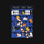 Library Box Who-none removable cover w insert throw pillow-TaylorRoss1