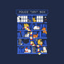 Library Box Who-unisex crew neck sweatshirt-TaylorRoss1