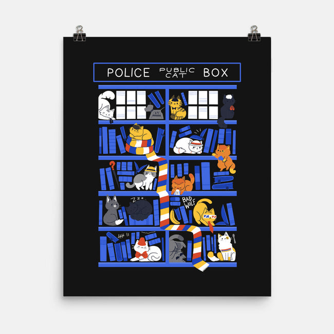 Library Box Who-none matte poster-TaylorRoss1