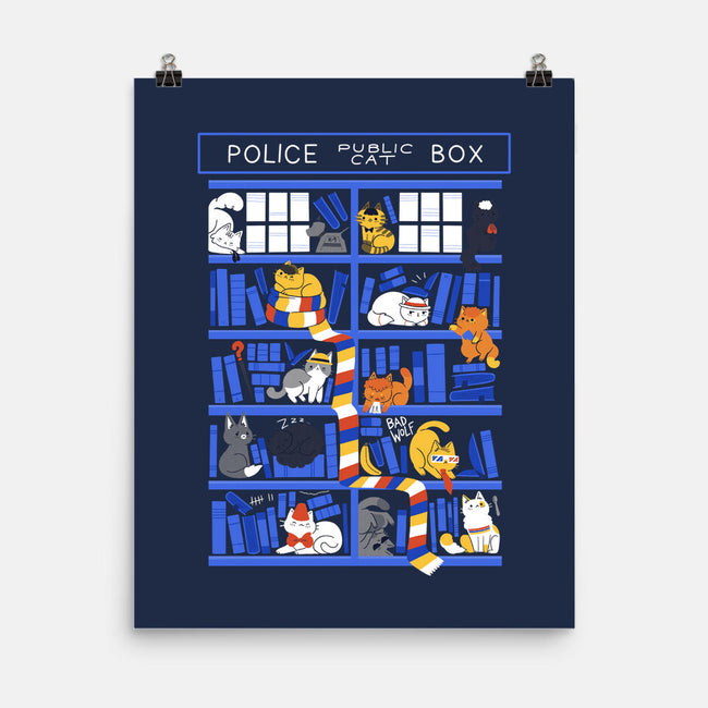 Library Box Who-none matte poster-TaylorRoss1