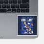 Library Box Who-none glossy sticker-TaylorRoss1