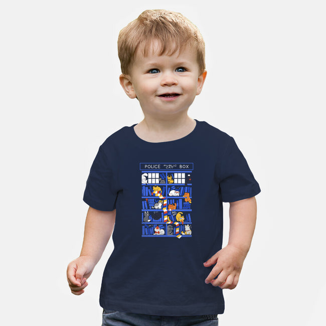 Library Box Who-baby basic tee-TaylorRoss1