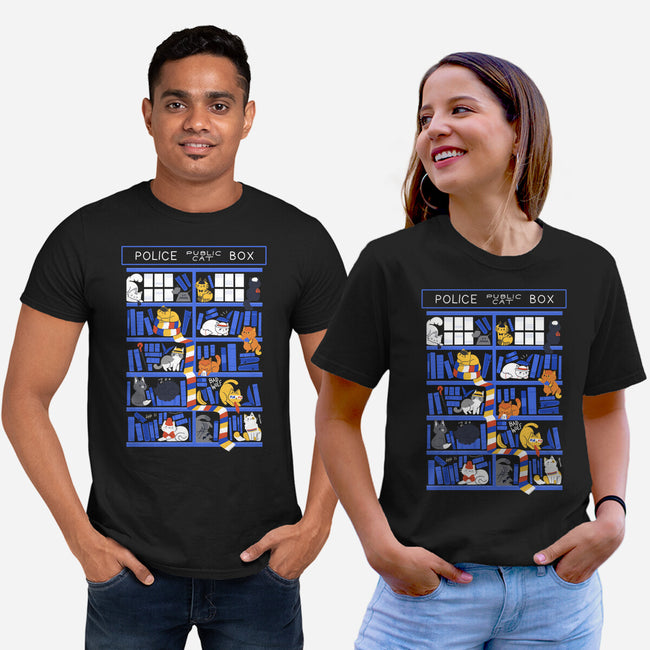 Library Box Who-unisex basic tee-TaylorRoss1