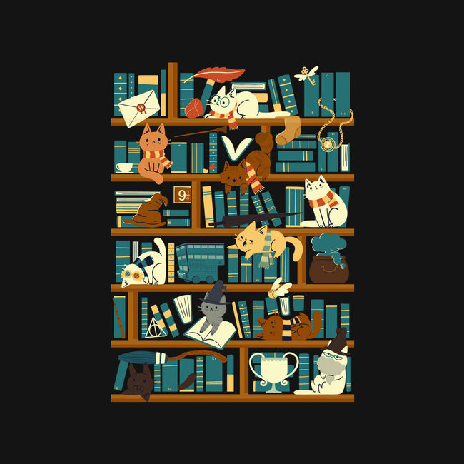 Library Magic School-unisex basic tee-TaylorRoss1