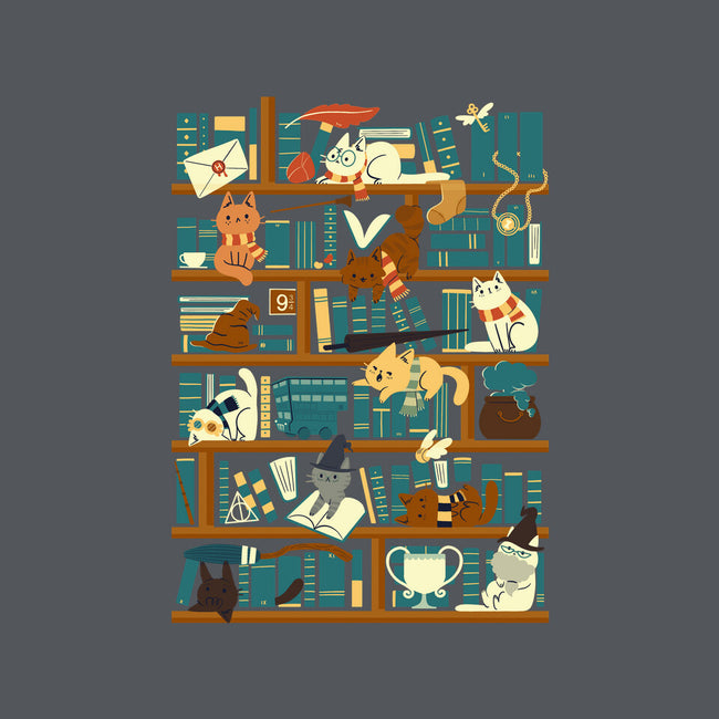 Library Magic School-unisex basic tee-TaylorRoss1
